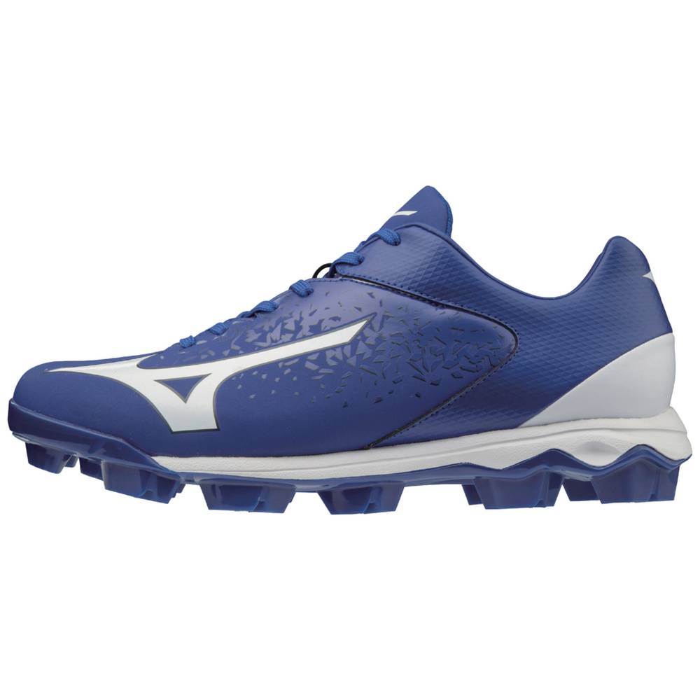 Panske Botasky Mizuno Select Nine TPU Nizke Molded Kráľovská Modrá/Biele Vypredaj RQNU28590